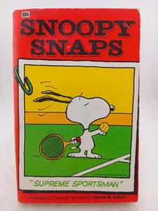 Comics: Supreme Sportsman (Snoopy Snaps 2) by Charles M. Schulz