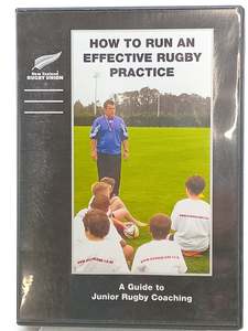 Dvds: How to Run an Effective Rugby Practice [DVD] by NZRU