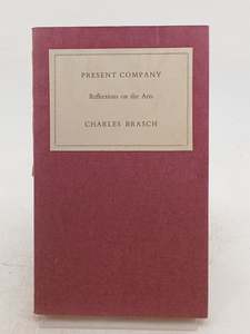 Present Company: Reflections on the Arts by Charles Brasch