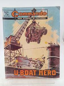 U-Boat Hero (Commando War Stories in Pictures) No 909 by Unknown