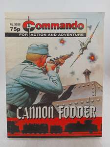 Cannon Fodder (Commando War Stories in Pictures) No 3389 by Unknown
