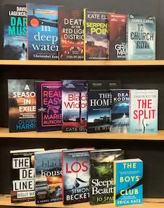 Crime Fiction Bargain Book Box 39 (17 books)