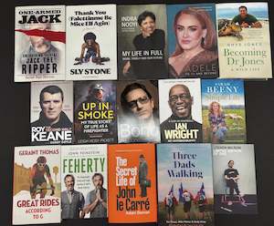 Non Fiction Boxes: One-off Biography & Autobiography Bargain Book Box SP2003