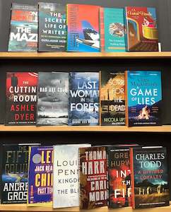 Final Boxes: Hardcover Crime Fiction Bargain Book Box 2 (16 Books)