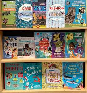 Kids Activity & Sticker Clearance Bargain Book Box