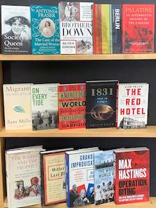 One-off History & Biography Bargain Book Box ON1728