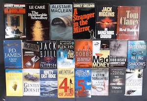 Secondhand Crime Fiction & Thriller Bargain Book Box SP2116