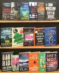 One-off Crime Fiction & Thriller Bargain Book Box SP1838