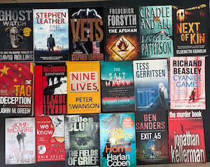 Secondhand Crime Fiction & Thriller Bargain Book Box SP2102