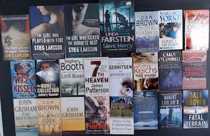 Secondhand Crime Fiction & Thriller Bargain Book Box SP2098