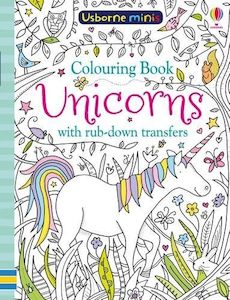 Activity Books: Colouring Book Unicorns with Rub Downs