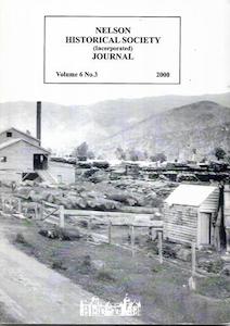 Booklet: Nelson Historical Society Volume 6 No. 3 2000