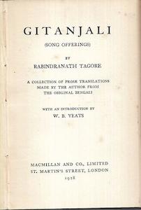 Gitanjali (Song Offerings) by Rabindranath Tagore