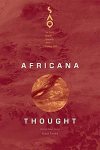 Philosophy: Africana Thought (Volume 108) (South Atlantic Quarterly) by Grant Farred