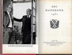 BBC Handbook 1961 by British Broadcasting Corporation