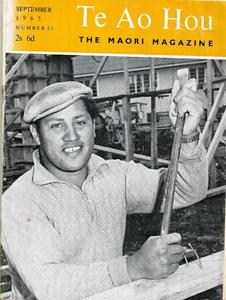 Te Ao Hou: The Maori Magazine September 1965 Number 52