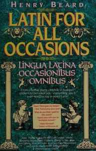 Humour: Latin For All Occasions by Henry Beard
