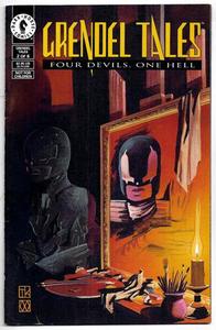 Graphic Novels: Grendel Tales: Four Devils, One Hell (Chapter 2 of 6) by Teddy H. Kristiansen and James Robinson