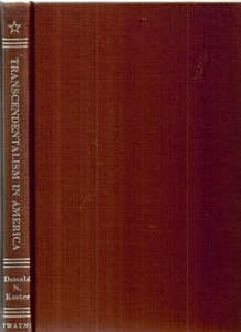 Religion: Transcendentalism In America by Donald Nelson Koster
