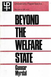 Non Fiction: Beyond The Welfare State by Gunnar Myrdal