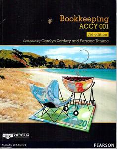 Business: Bookkeeping ACCY 001 by Carolyn Cordery