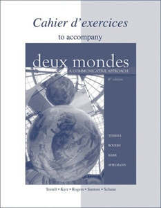 Workbook/Lab Manual To Accompany Deux Mondes: A Communicative Approach by Mary R&hellip;