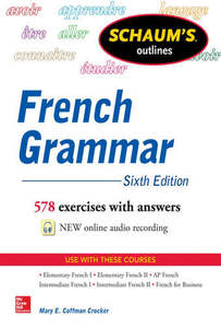 Foreign Languages: Schaum's Outline Of French Grammar by Crocker, Mary