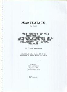 Puao-Te-Ata-Tu (Day Break) by Department of Social Welfare and John Te Rangi-Ani&hellip;