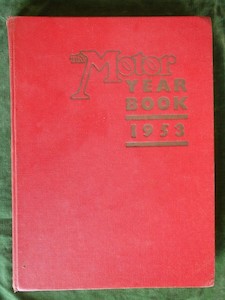 Products: 1953 The Motor Year Book – Books and Toys