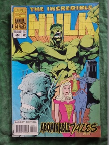 Products: 1994 Incredible Hulk annual 20 – Books and Toys
