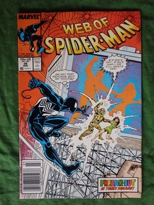Products: 1988 Web of Spider-Man 36 – Books and Toys