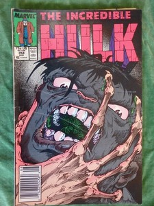 1989 Incredible Hulk 358 – Books and Toys