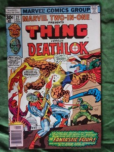Products: 1977 Marvel two-in-one 27 – Books and Toys