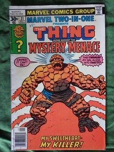 1977 Marvel two-in-one 31 – Books and Toys