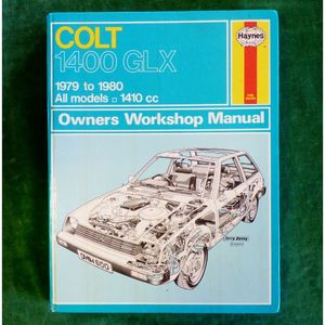 Products: 1979/80 Colt 1400 Workshop Manual – Books and Toys