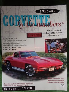 Products: Corvette by the Numbers – Books and Toys