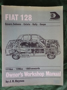 Fiat 128 Manual – Books and Toys
