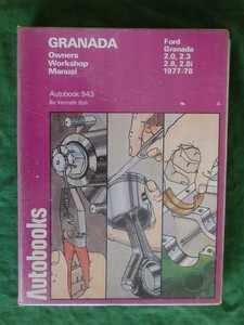 Products: Ford Granada workshop manual – Books and Toys