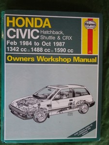 Honda Civic 1984-87 Manual – Books and Toys