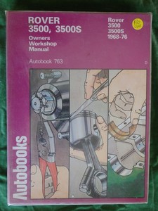 Products: Rover V8 workshop manual – Books and Toys