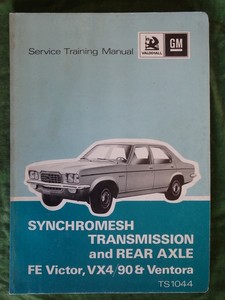 Vauxhall FE Victor Ventora manual – Books and Toys