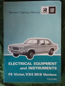 Vauxhall FE Victor Ventora manual – Books and Toys