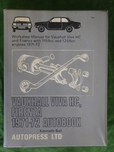 Vauxhall HC Viva Firenza Manual – Books and Toys