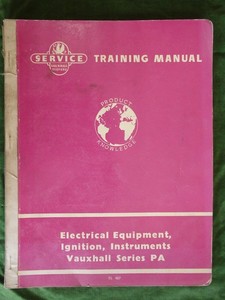 Vauxhall PA workshop manual – Books and Toys