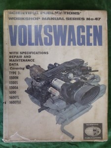 VW Variant workshop manual – Books and Toys