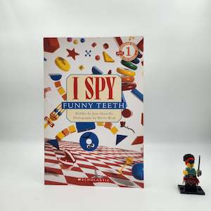 3 5 Year Old Childrens Books: I Spy Funny Teeth (Scholastic Reader, Level 1) - Jean Marzollo