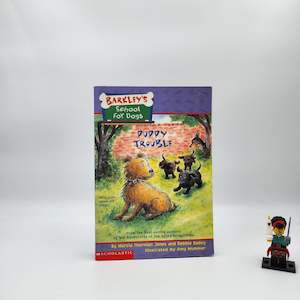 6 7 Year Old Childrens Books: Puppy Trouble (Barkley's School for Dogs #2) -Marcia Thornton Jones