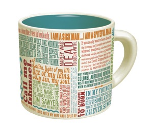 Bookish Accessories: First Lines of Literature Coffee Mug