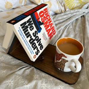 Bookish Accessories: Recycled Wood Book Valet