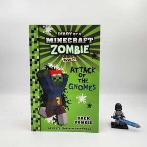 8 10 Year Old Childrens Books: Attack of the Gnomes (Diary of a Minecraft Zombie #15) - Zack Zombie